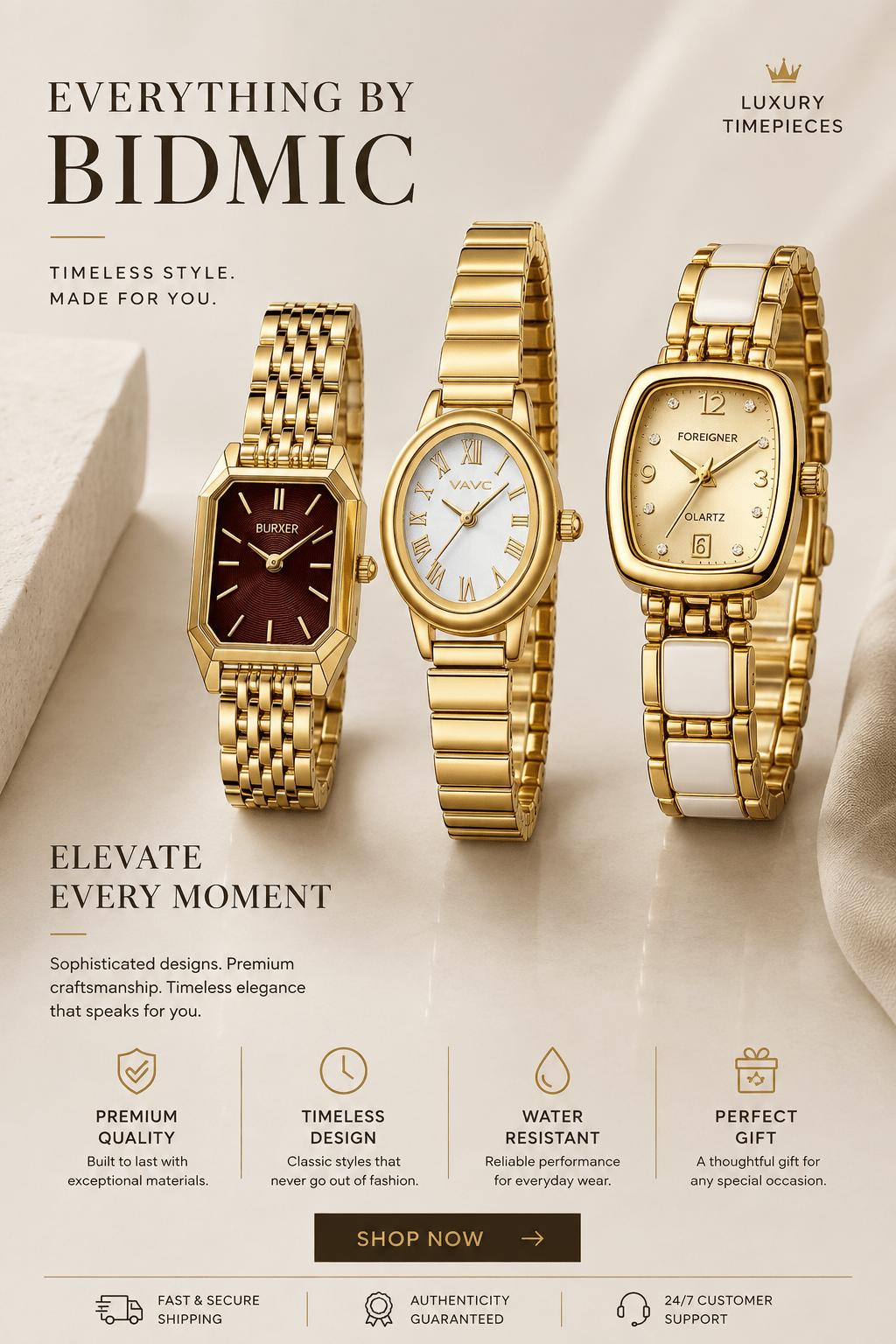 Female Watches - Everything By Bidmic