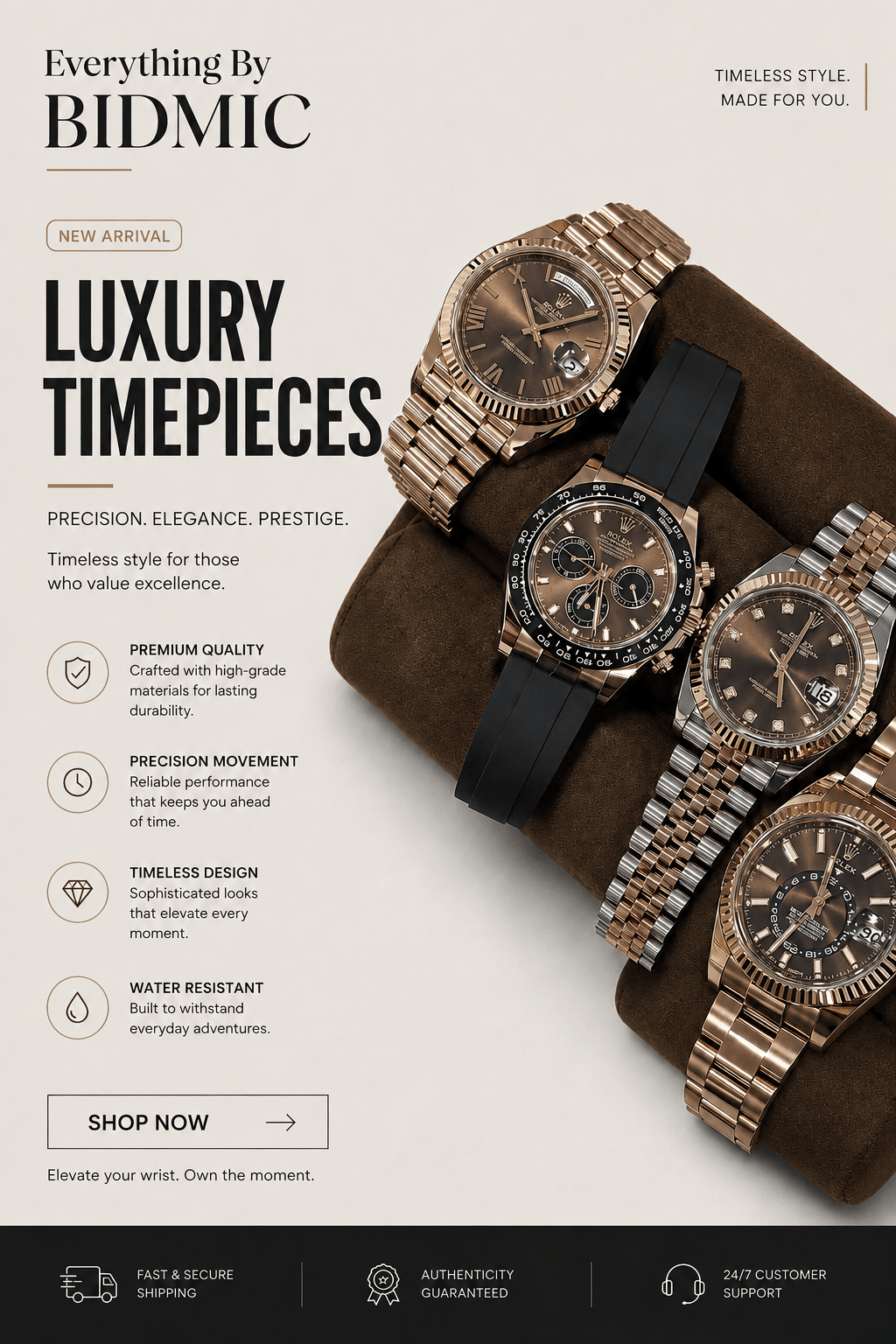 Men Watches - Everything By Bidmic