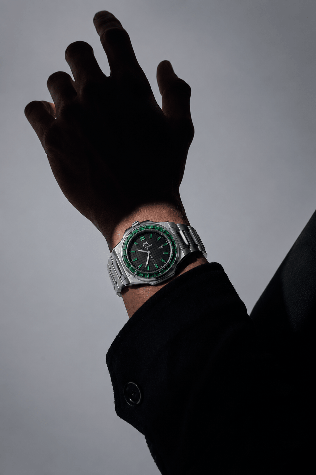 Matturi Green Emerald-Inspired Luxury Timepiece - Everything By Bidmic