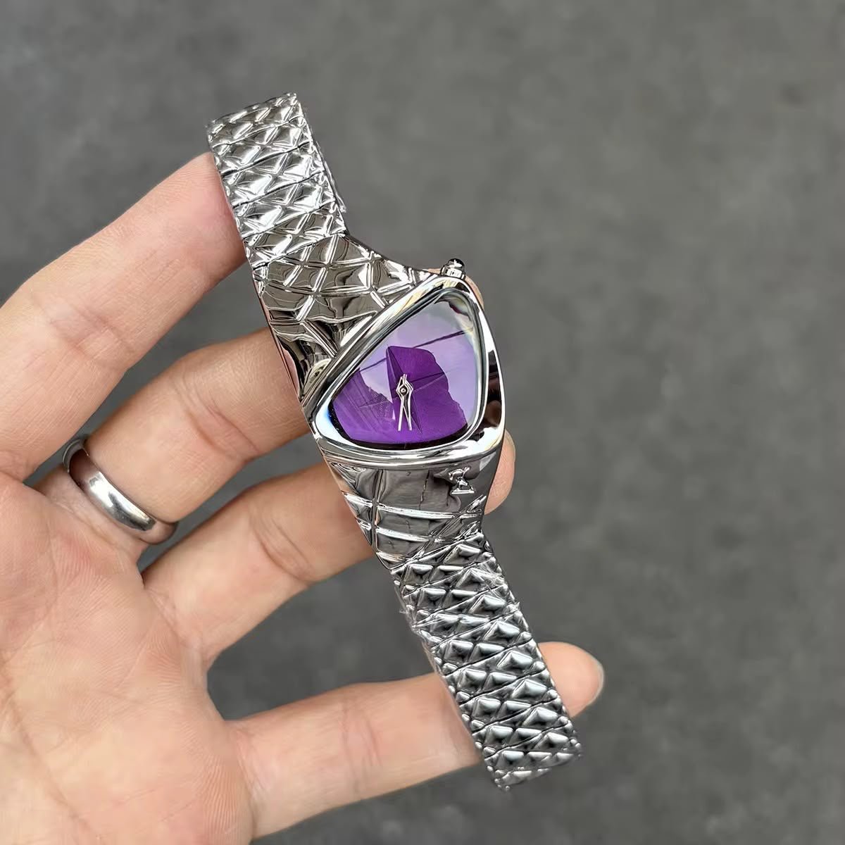Vipera Shield Cuff Watch - Everything By Bidmic