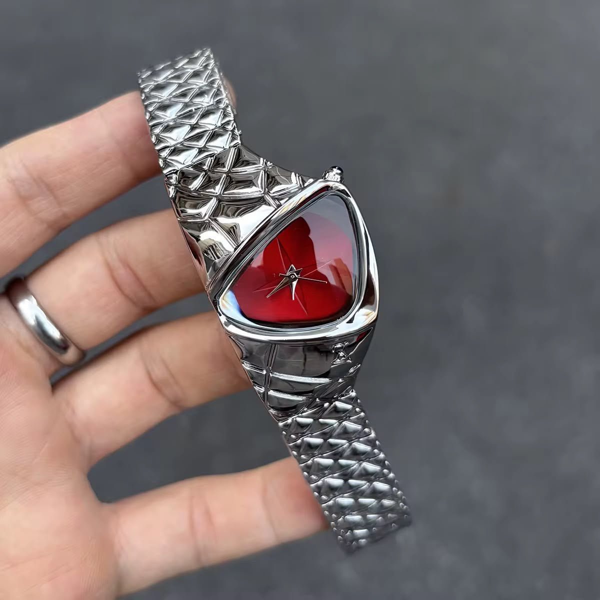 Vipera Shield Cuff Watch - Everything By Bidmic